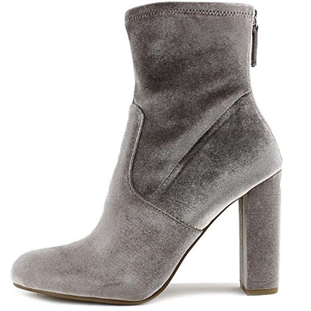 Steve Madden velvet ankle boots
